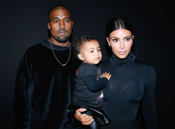 Kanye West, Kim Kardashian, North West Kanye West, Kim Kardashian, North West